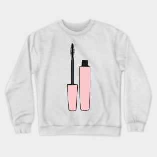 Mascara Makeup Crewneck Sweatshirt